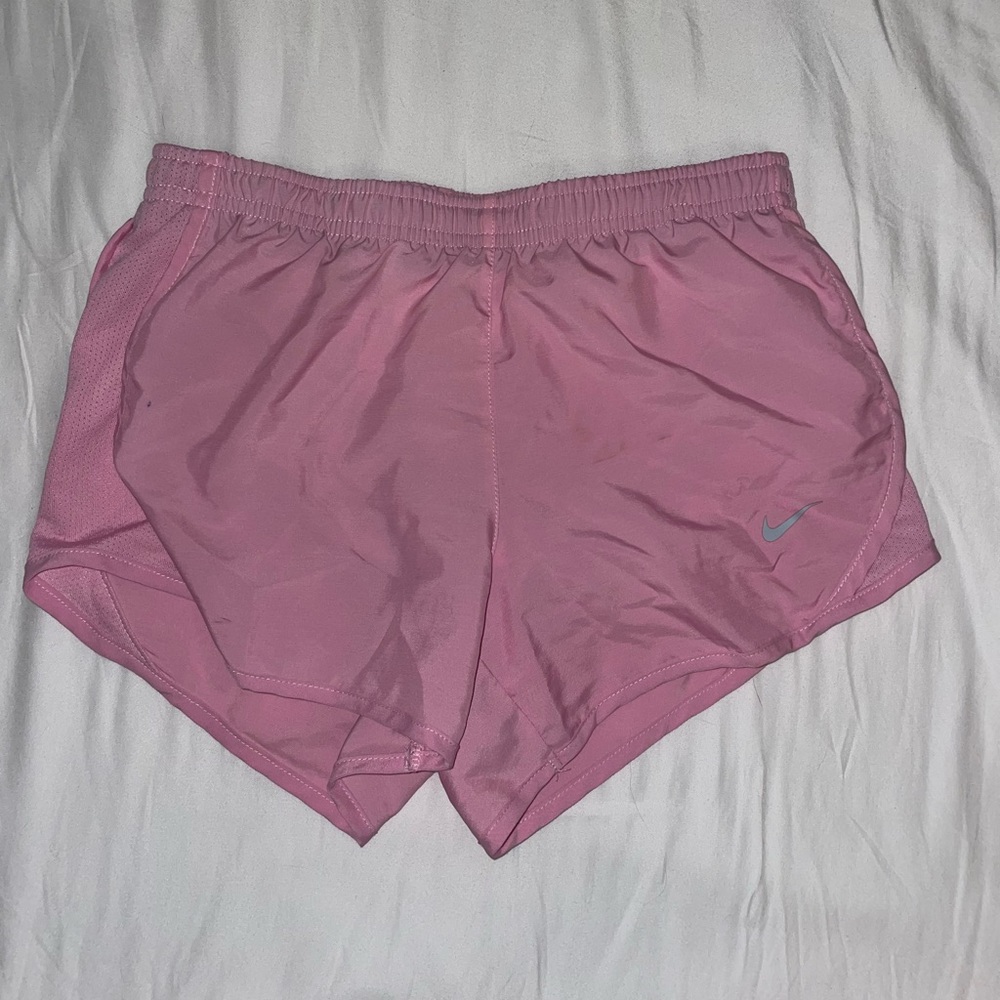 Pink Nike Athletic Shorts